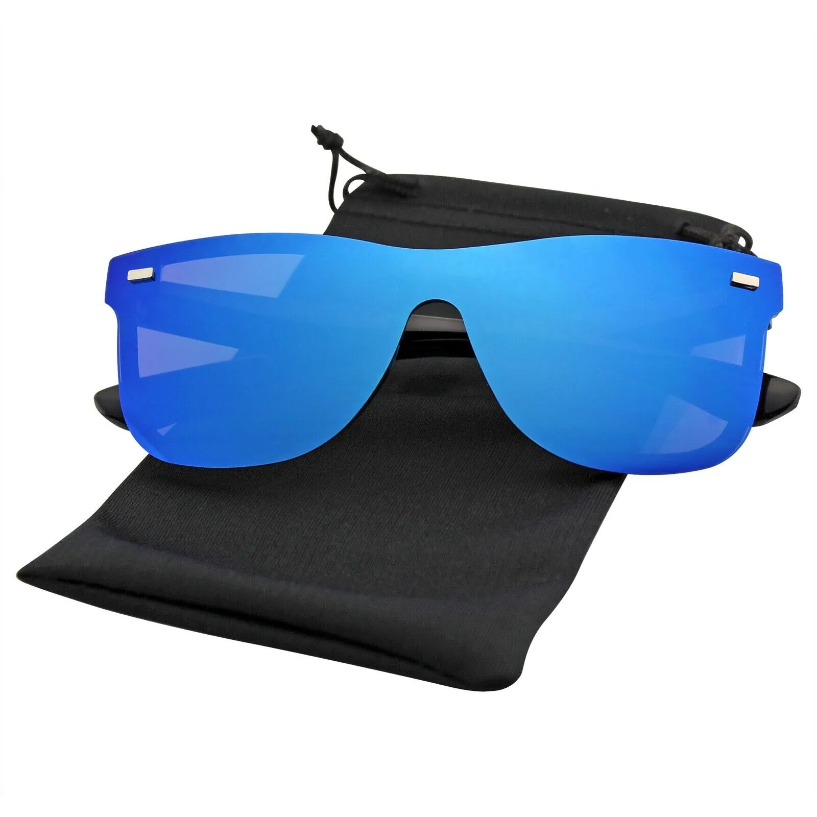 MRoyale™ Men's Rimless Mirrored Sunglasses