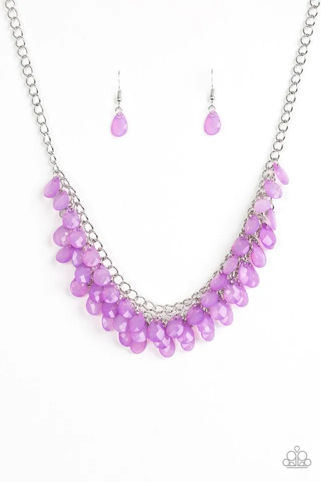 Next In SHINE Purple-Necklace