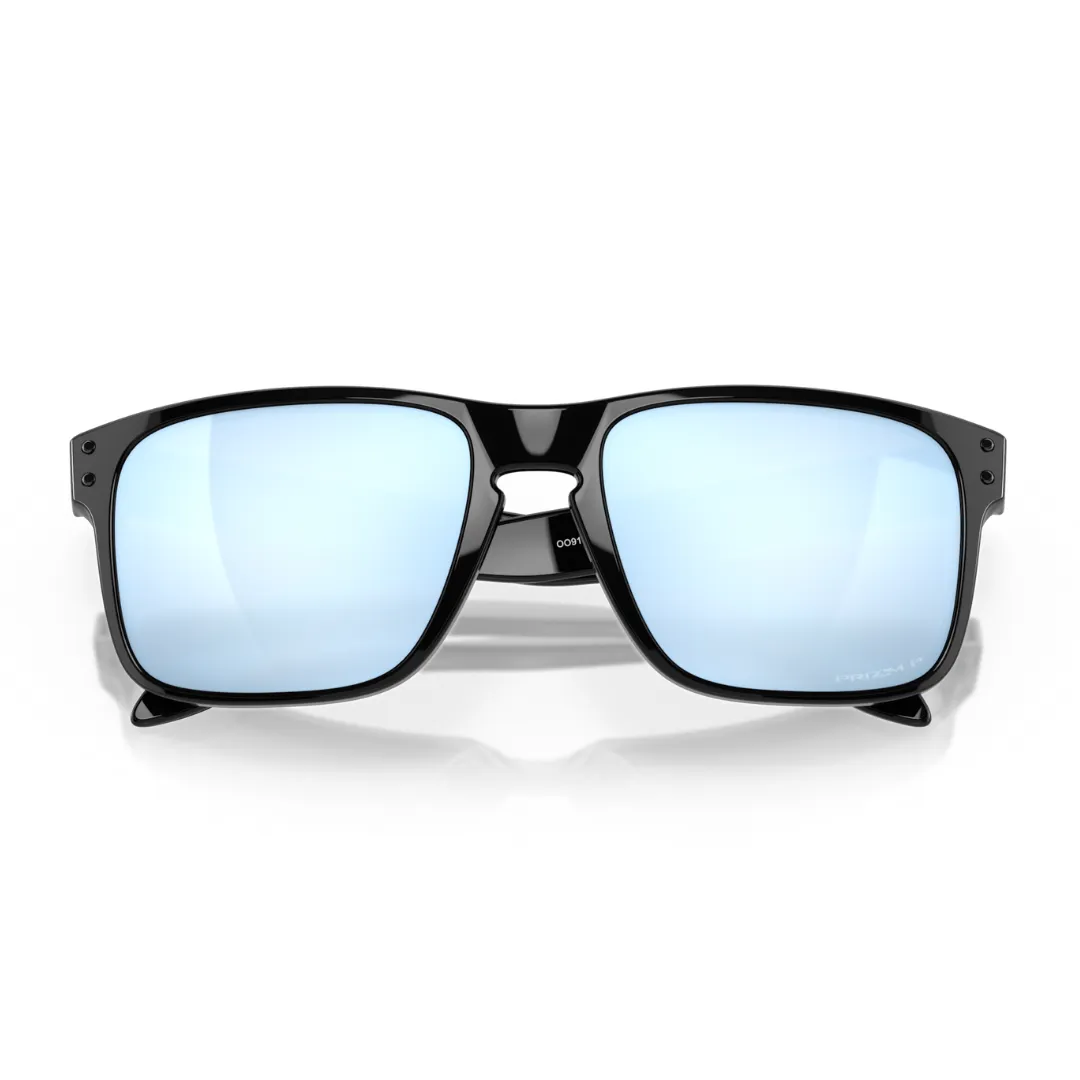 OAKLEY HOLBROOK POLISHED BLACK PRIZM DEEPWATER POLARIZED