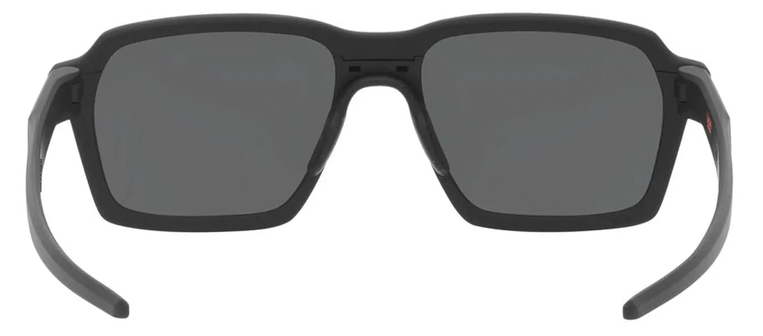 Oakley Parlay Matte Black Frame - Prizm Black Lens - Polarized Sunglasses