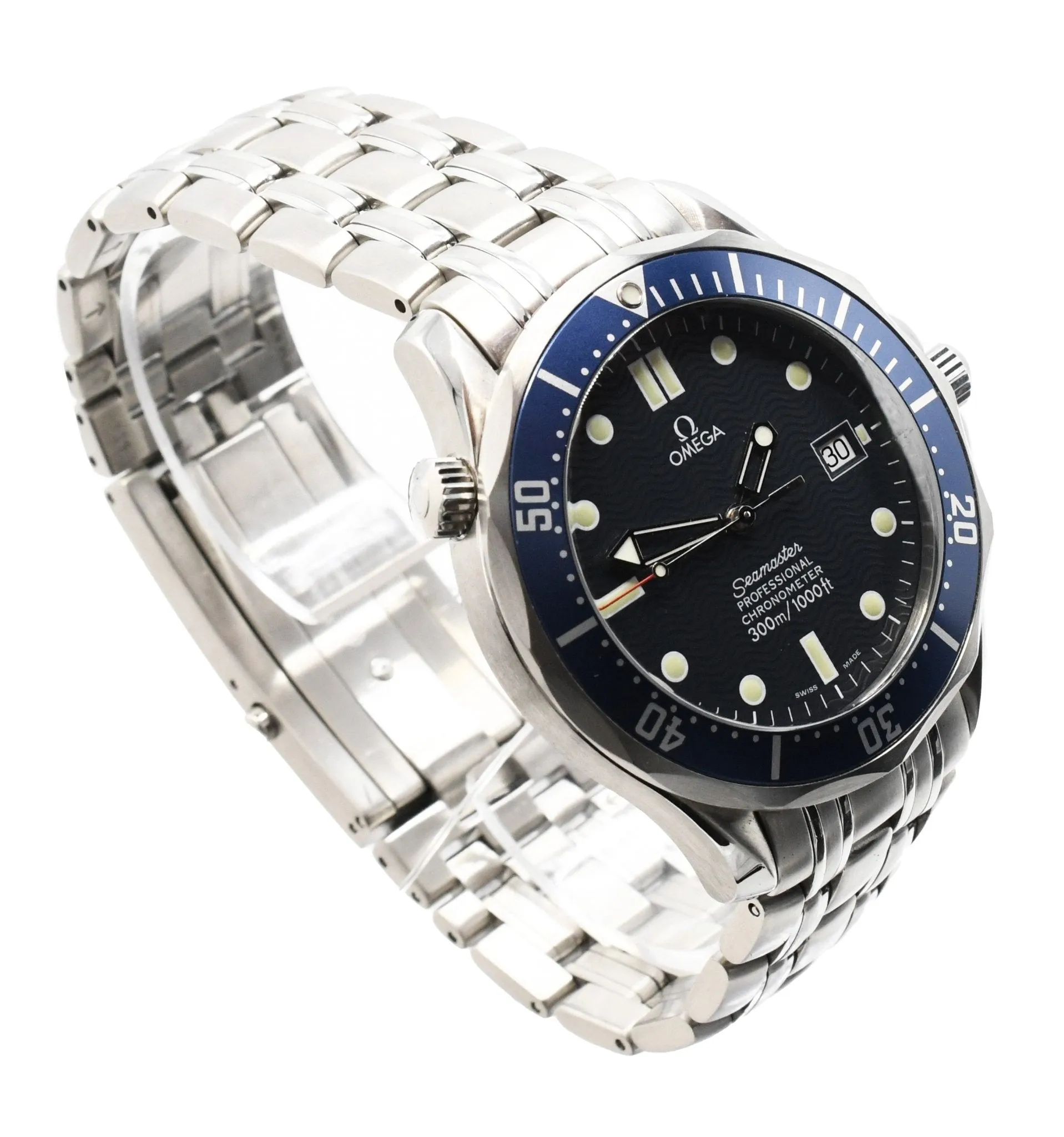 Omega Seamaster 41mm Diver 300m Steel Watch