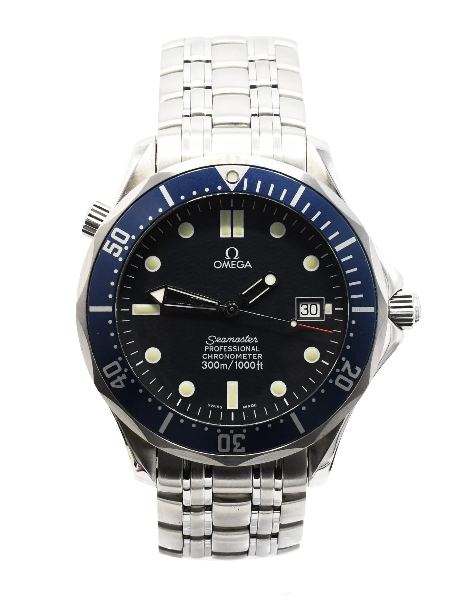 Omega Seamaster 41mm Diver 300m Steel Watch