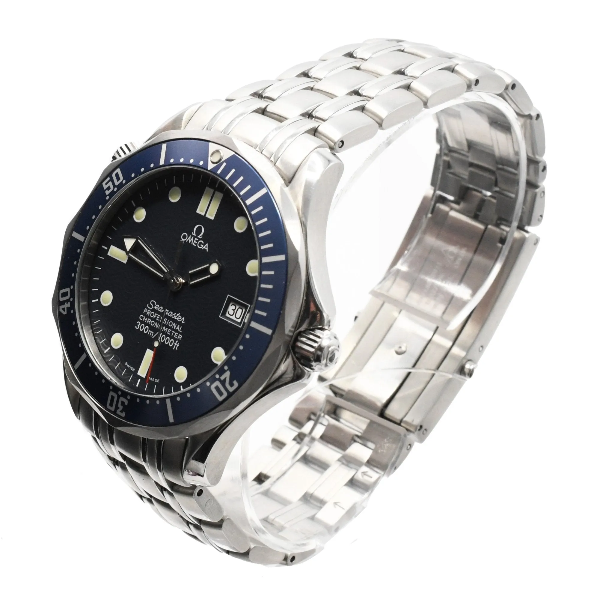 Omega Seamaster 41mm Diver 300m Steel Watch