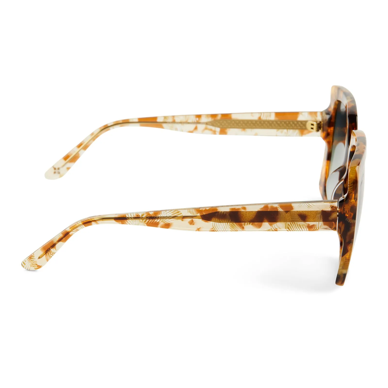 PATRICIA NASH - JACKIE   DUNMORE TORTOISE   G15 GRADIENT SUNGLASSES