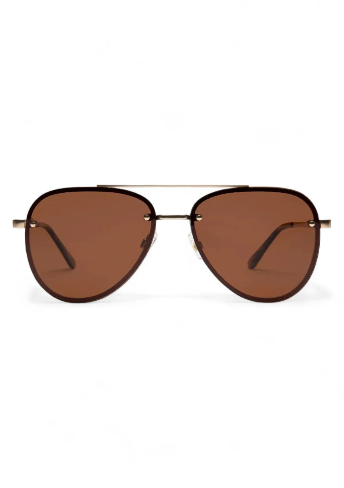 River Polarized Sunglasses - Gold Brown