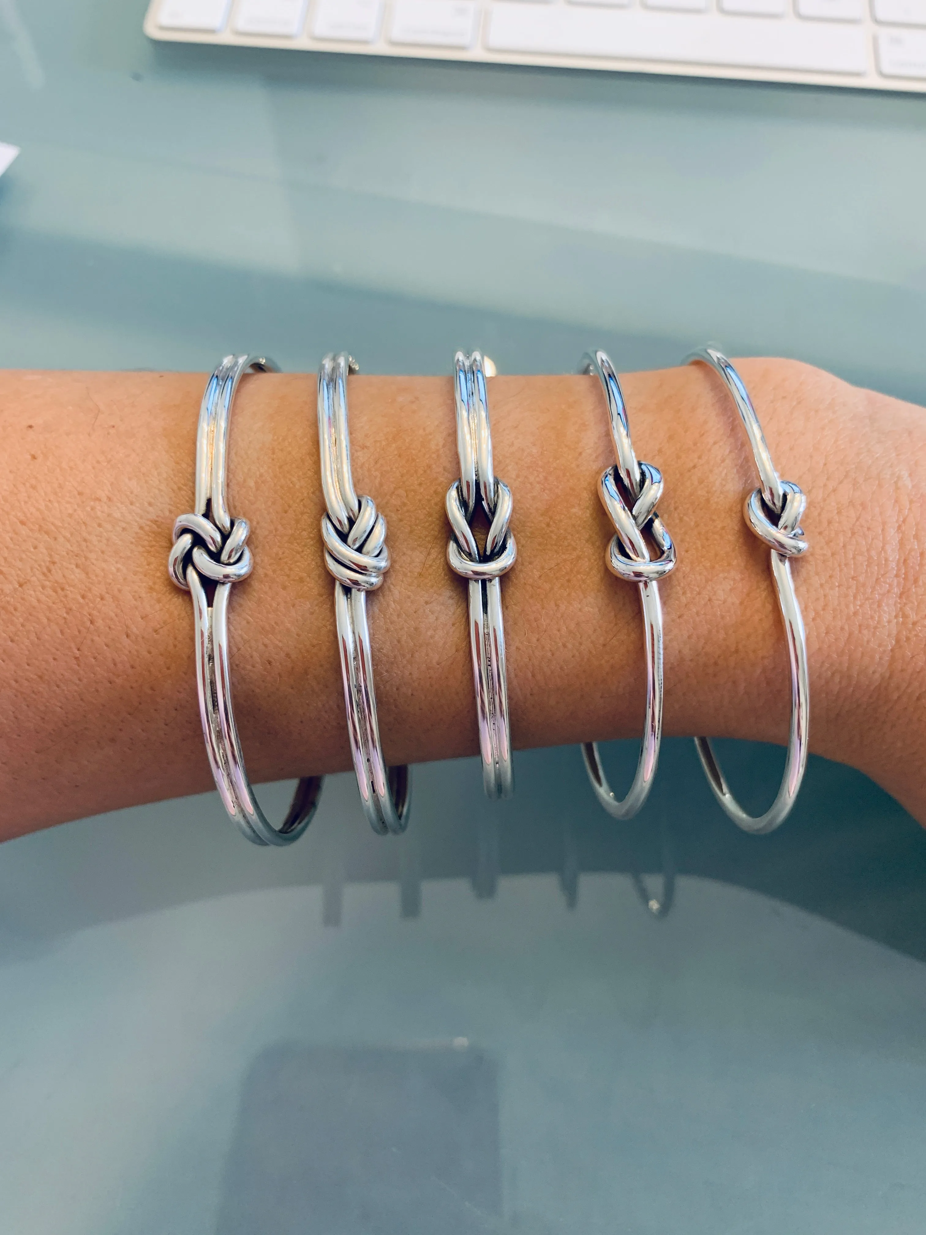 Simple Knot Cuff Bracelet