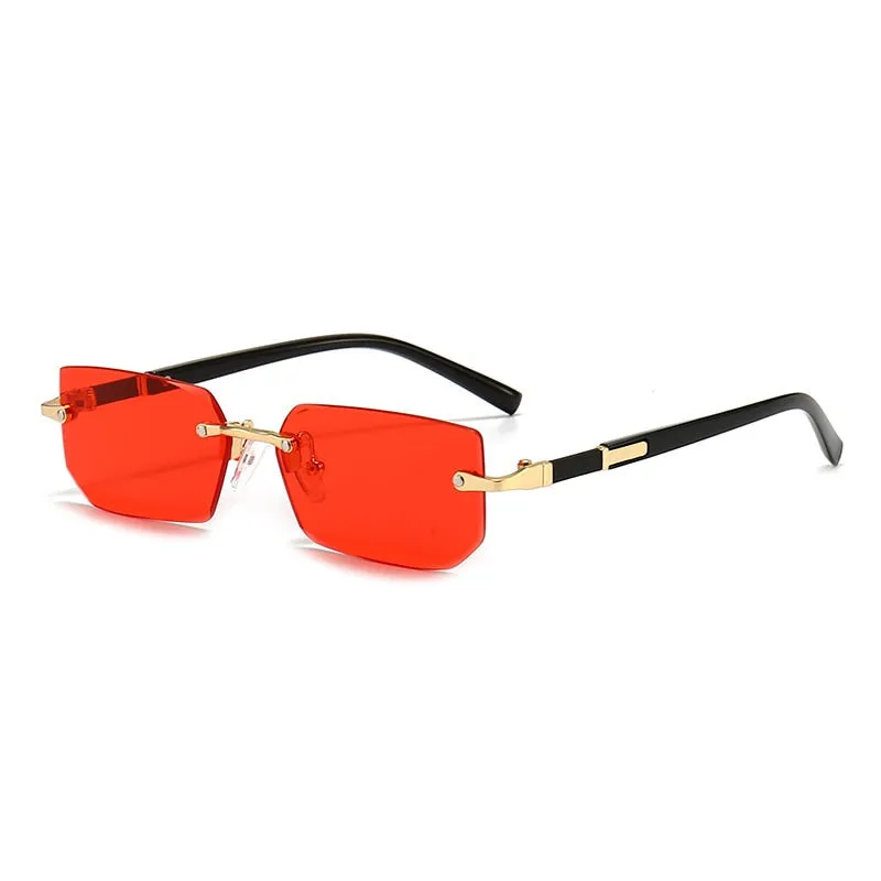 Stylish Rimless Sunglasses Perfect Unisex Gift