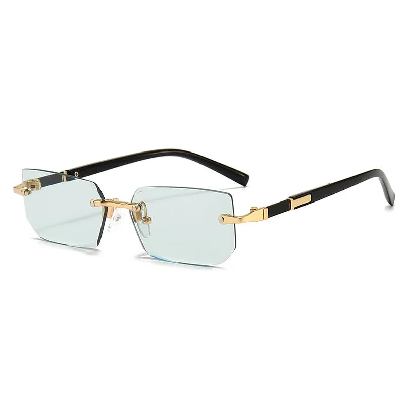 Stylish Rimless Sunglasses Perfect Unisex Gift