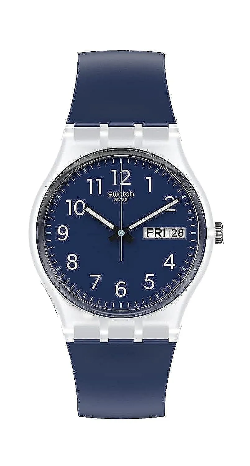 Swatch Rinse Repeat Navy Watch