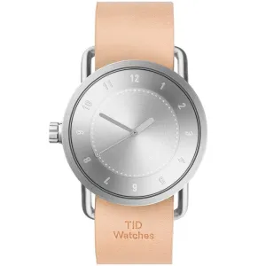 TID No.1 Steel Dial / Natural Leather Strap / Steel Buckle