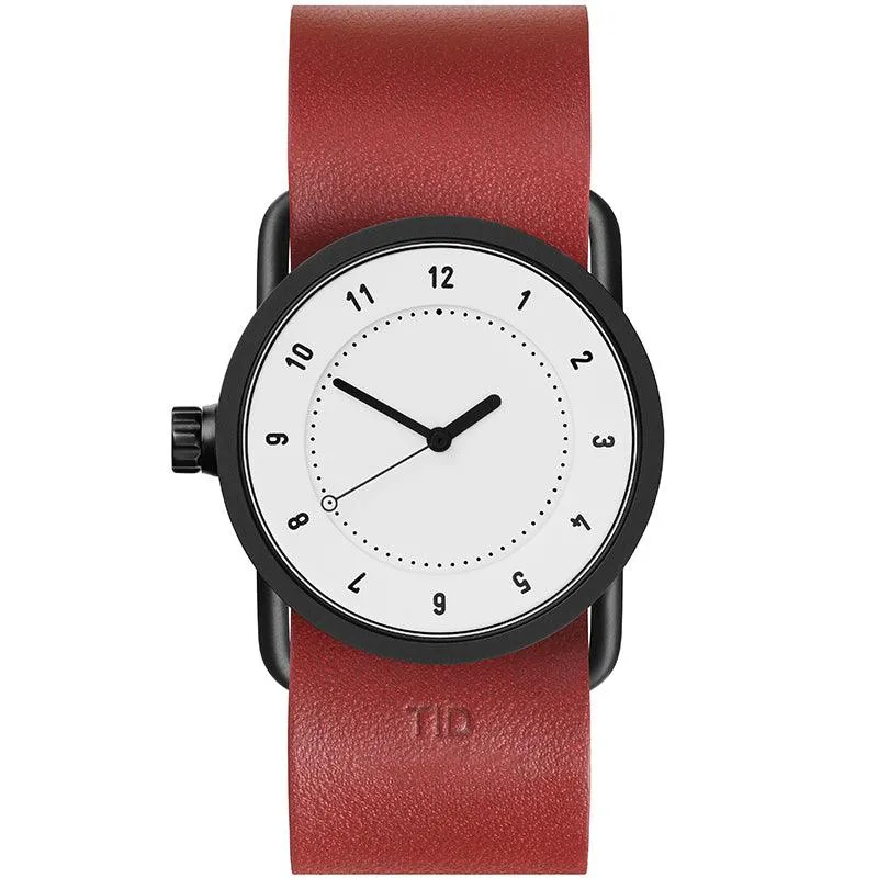 TID No.1 White Dial / Black Nylon Strap / Black Buckle