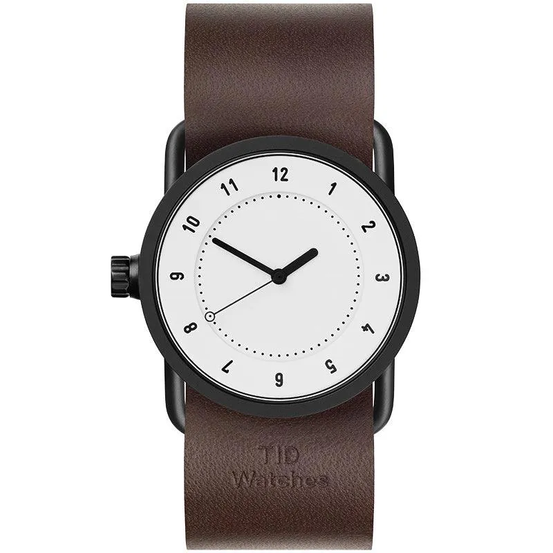 TID No.1 White Dial / Black Nylon Strap / Black Buckle