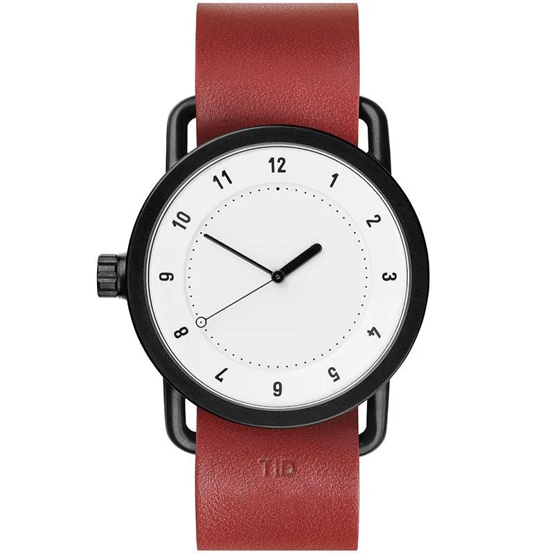 TID No.1 White Dial / Black Nylon Strap / Black Buckle