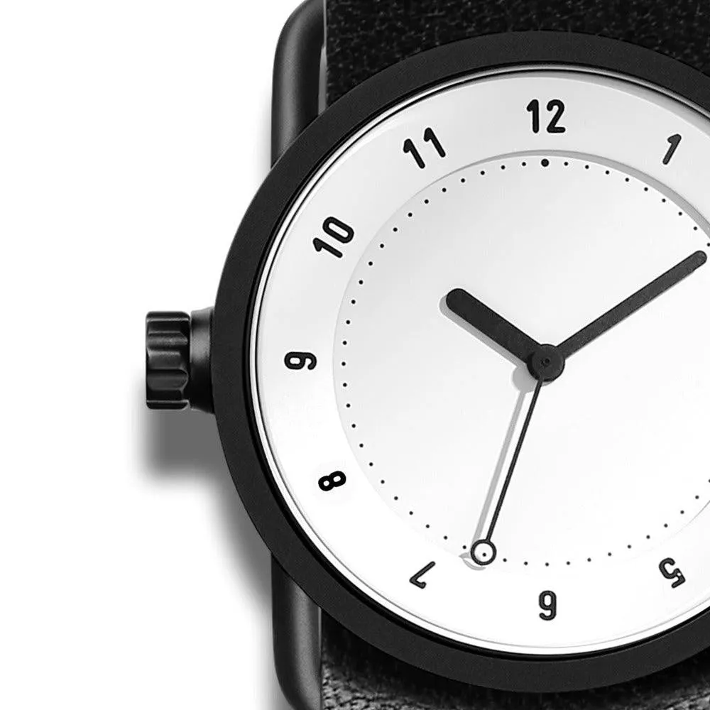 TID No.1 White Dial / Black Nylon Strap / Black Buckle