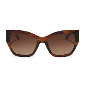 VIVIENNE - SEQUOIA TORTOISE   BROWN GRADIENT   POLARIZED SUNGLASSES