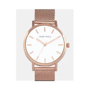 Watch Classic Mesh - Rose Gold