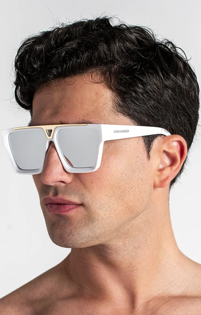 White Rise Sunglasses