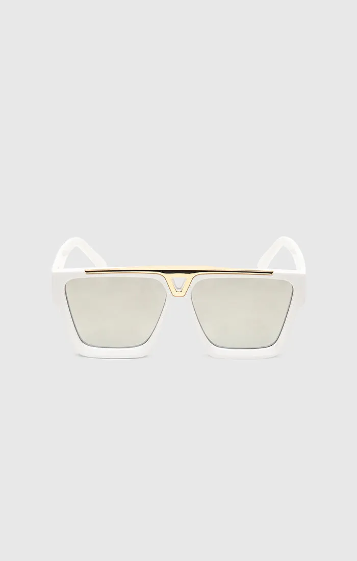 White Rise Sunglasses